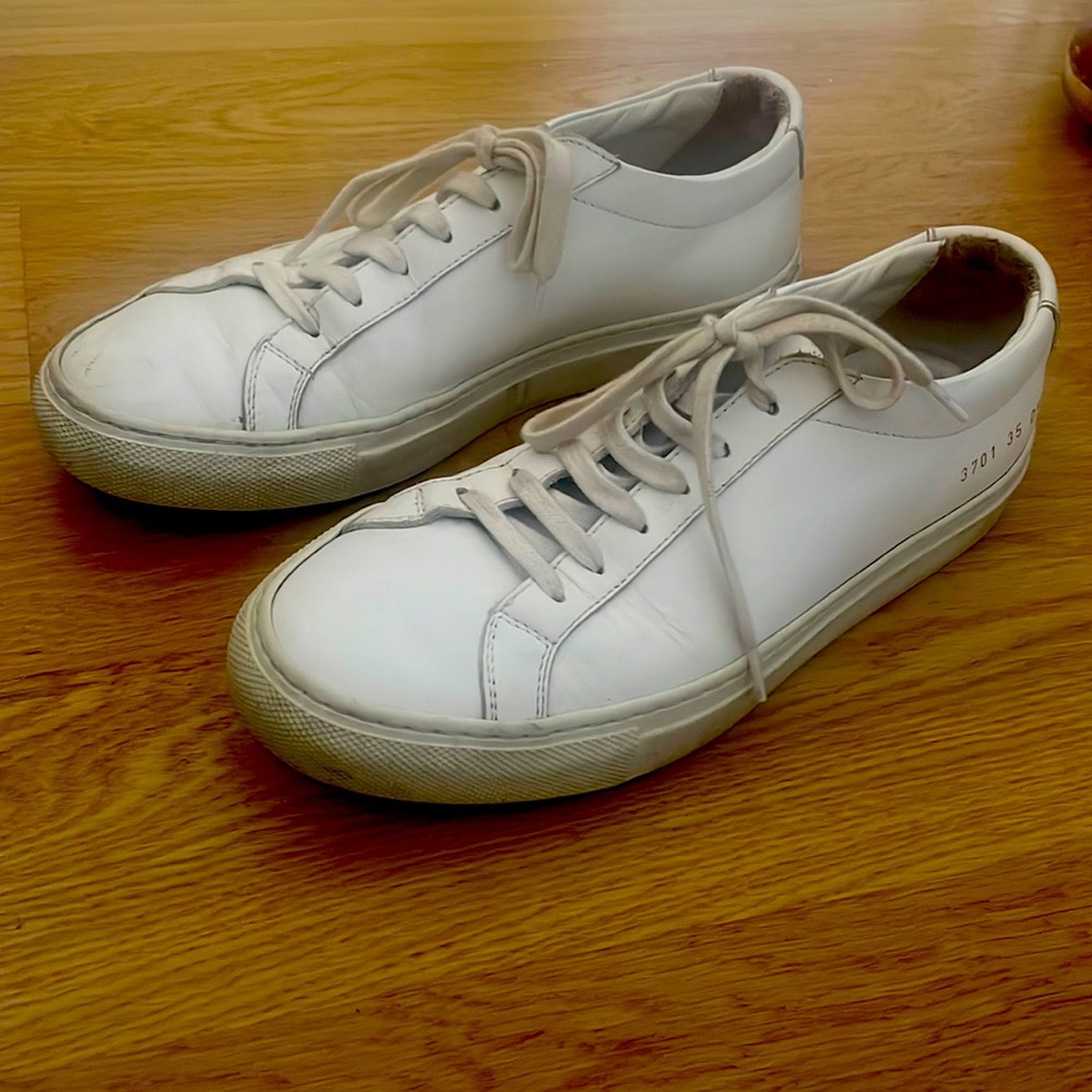 Common Projects white leather sneakers